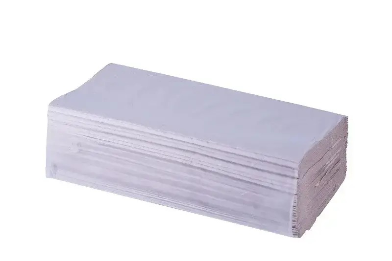 Рушники паперові V макулатурні 160 лист. сірі Аметист